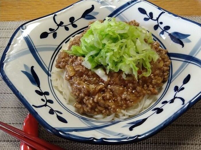 夏の残りの素麺はどうする?!【あったか肉みそ麺】はいかが?