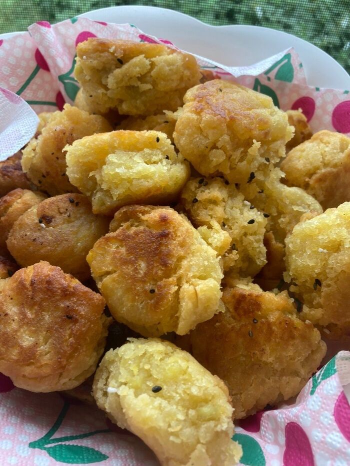 お芋満点のドーナツ♪