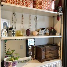 飾り棚の実用的な使い方♪