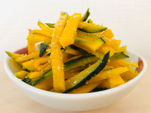 ナムルもオススメ!【かぼちゃ】は柔らかくなくても美味しい♡