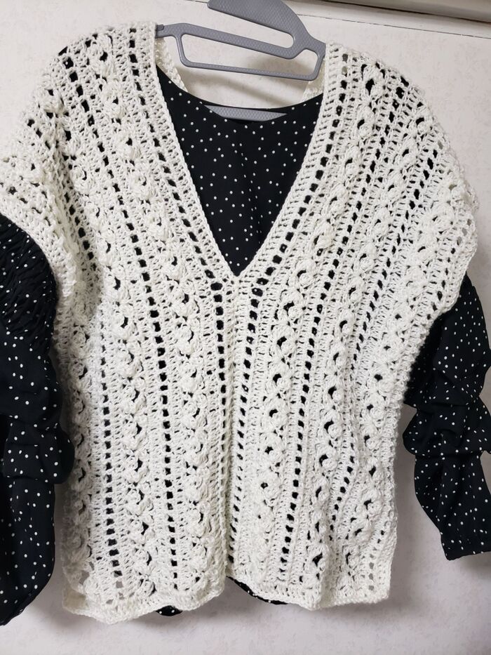 なんと材料費500円以下!大流行のベストをハンドメイド