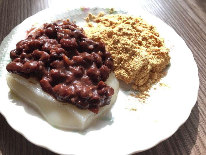 定番なのがお餅