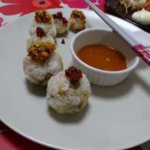 #OnigiriAction Balle de riz,sauce ・・・・・・