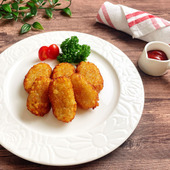 【ハッシュドポテト】便利な野菜だし使用!