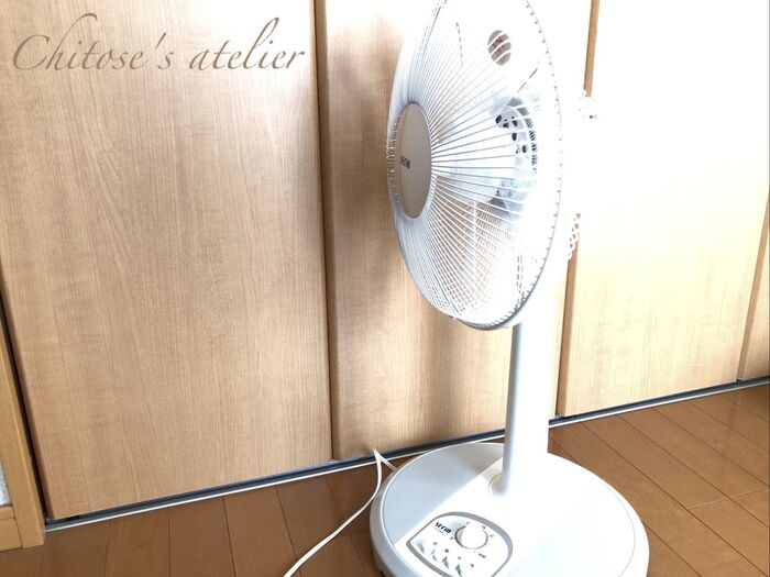 扇風機ってこんなにコンパクトになるんだ!