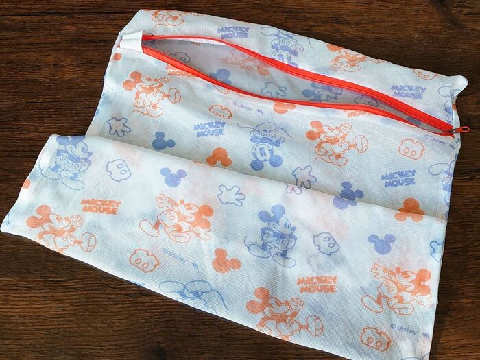 用意するのは、洗濯ネット