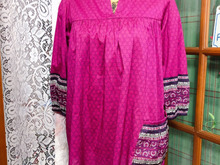 ユニクロ♡ロング丈のコットンワンピースをチュニックに♡