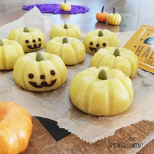 スイートポテトでジャック・オー・ランタン