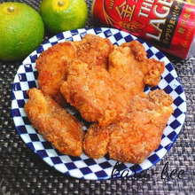 【おうち居酒屋ごはん】ビールが進む♪豚ヒレ肉の豆板醤唐揚げ