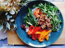 ★野菜もお肉もしっかり食べたい‼即席ピビンパ★