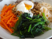 わくわくするカレービビンバ丼