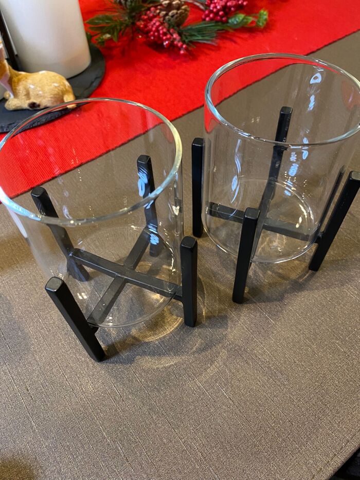 h&m homeで購入したキャンドルホルダー