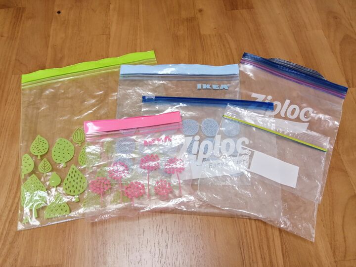 さすがにもう使い回せないわ…「ジッパー付き保存袋」の最後の再利用アイデアをまとめてみました