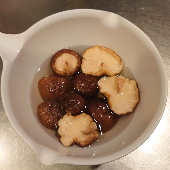 1週間後、煮物に使うので戻してみたよ