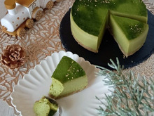 とろ~り濃厚がたまらない♡抹茶生チョコチーズケーキ