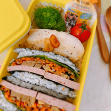 栄養満点♡折りたたみキンパ弁当