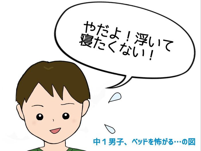 息子がベッドにしたくない理由