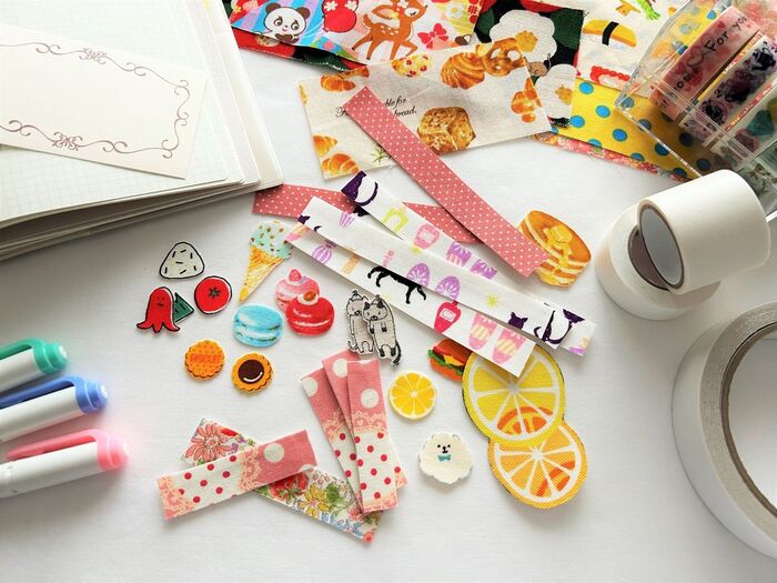 ハギレが大活躍!!簡単かわいい!布マスキングテープの作り方