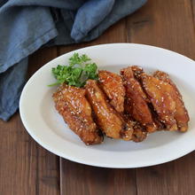 指まで美味しい♡鶏手羽の甘辛揚げ【下味冷凍レシピ】