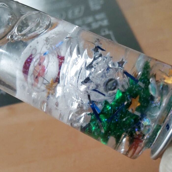 キラキラドーム(スノードーム)を試作してみました。