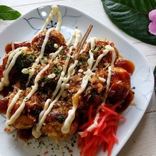 追い天かすがポイント!な魚肉ソーセージとチーズのたこやき♪