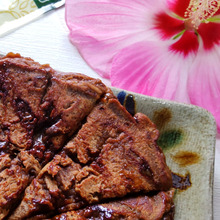 黒糖味deモチモチ食感です!岩手県の郷土料理 なべやき♪全粒粉使いでヘルシー!