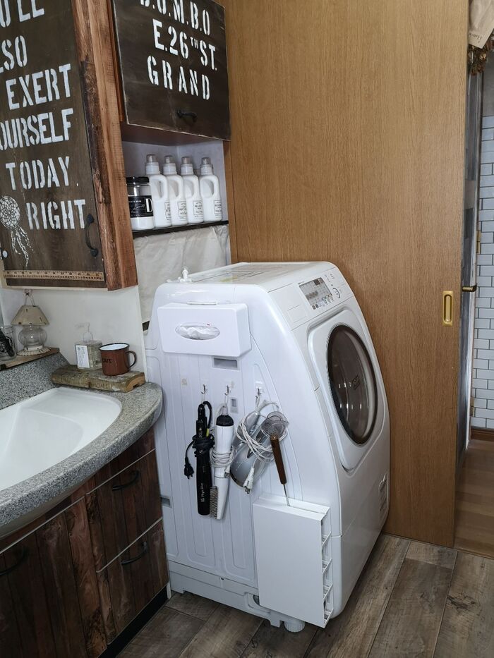 【整理に便利】マグネット!収納して見た目もスッキリ