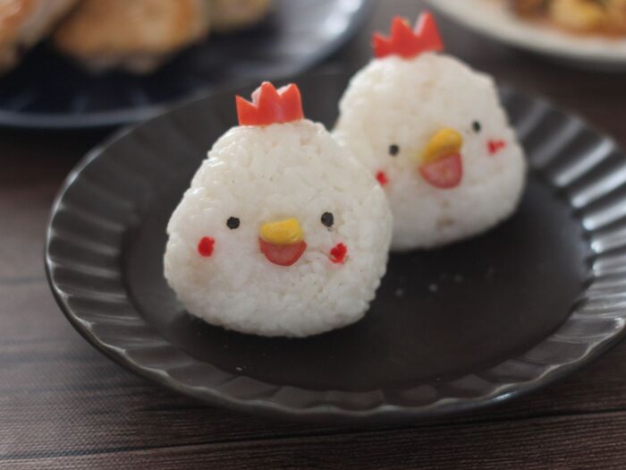 にわとりちゃんおにぎり