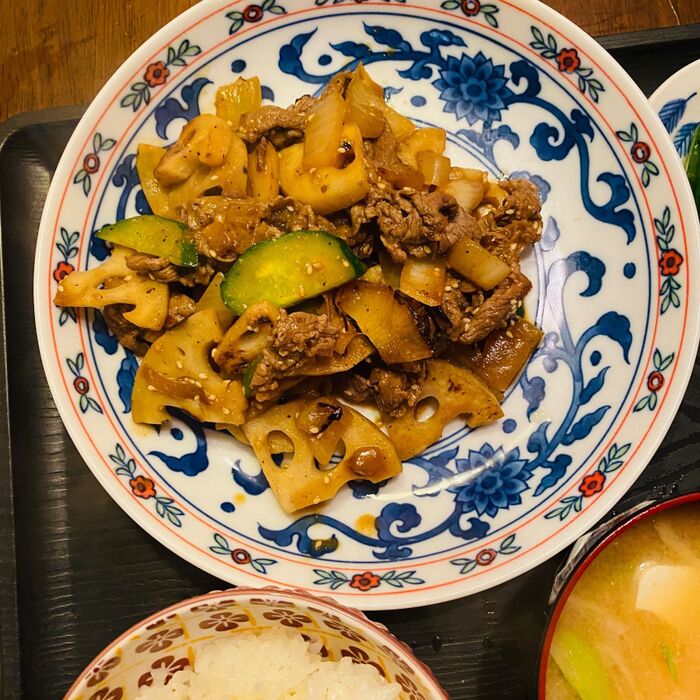 野菜が美味しい〜おかず!