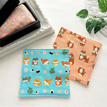 2回縫うだけ!!タオルとハギレで作る!!ミニサイズのタオルハンカチ