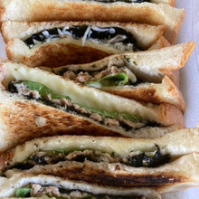 ビールが欲しくなる和のほっとさんど♪