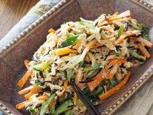 栄養満点!切り干し大根とひじきのポリポリサラダ