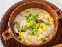 あったまる♡ガスト風!きのこの雑炊