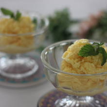 缶詰で簡単マンゴーアイス