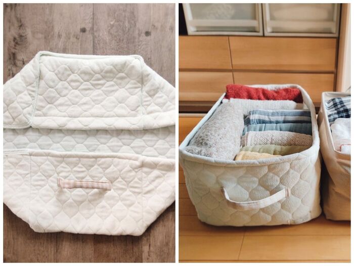 収納ボックスに