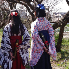 ちりめんで簡単卒業式袴髪飾り