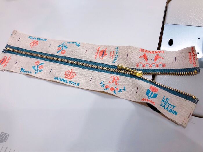 ファスナー完成♡