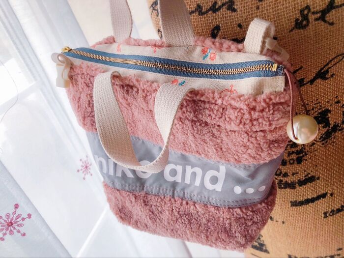 これで安心♡お気に入りのバッグにファスナーを付けました♡