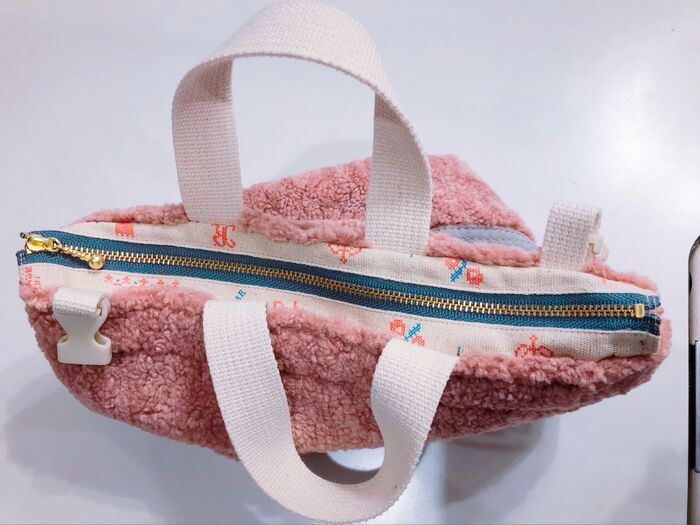 ファスナー付け完成♡しましたが〜