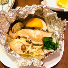 今が旬!鮭のゆずバターホイル焼き