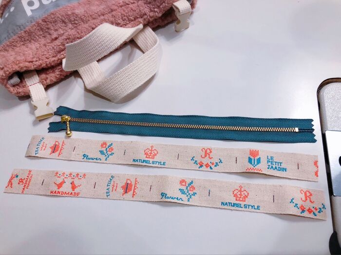 ファスナーを付けやすく♡