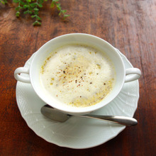 作り置きペーストで簡単♪マッシュルームスープ