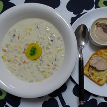 地産地消、CO2排出ゼロのやばい「clam chowder 」