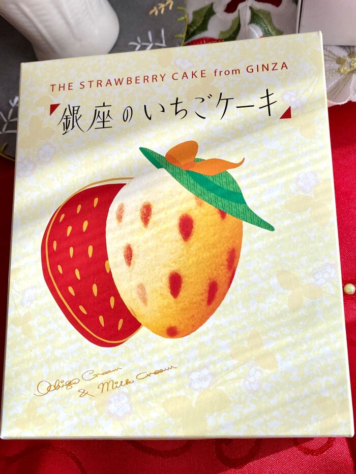 銀座生まれの素敵ないちごケーキ