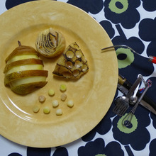 まんま Poire 1ケ trancher Parisien Ruche Rose