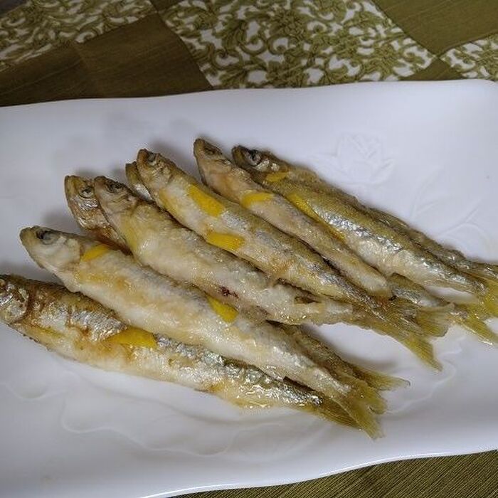 頭から尻尾まで食べられる!小魚の南蛮漬け
