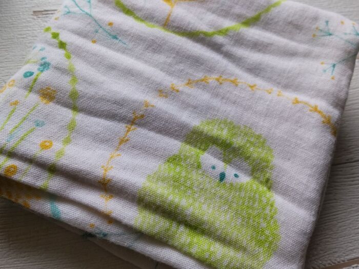 流したら、優しくふき取るだけ!