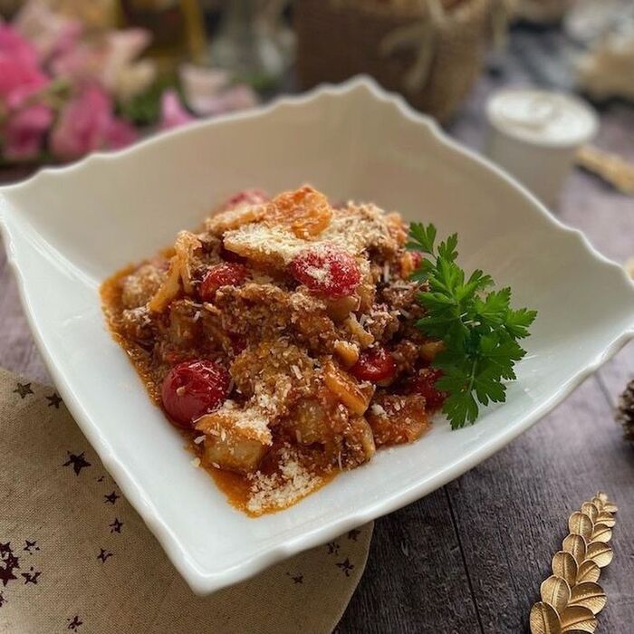 おいしくって止まらない〜菊芋のラグー仕立て