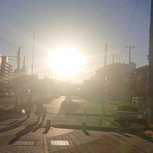 夕日が・・・・・coffeeに変わるとは。。。。