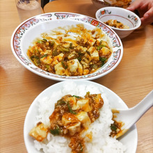 安くて美味しい!餃子の王将麻婆豆腐